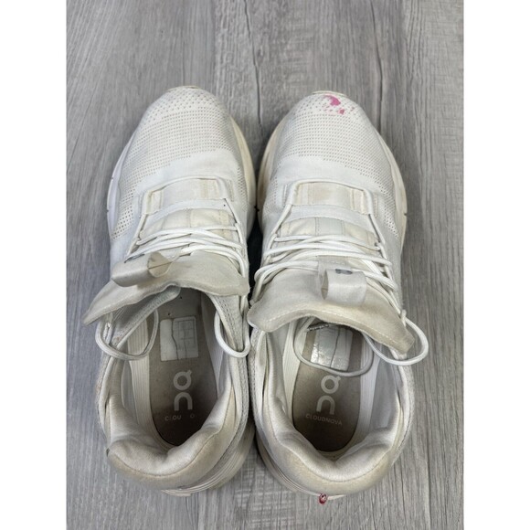 On Women's Cloudnova Running Shoes Sneakers Size W10 Training Distressed Gym S - Picture 6 of 10
